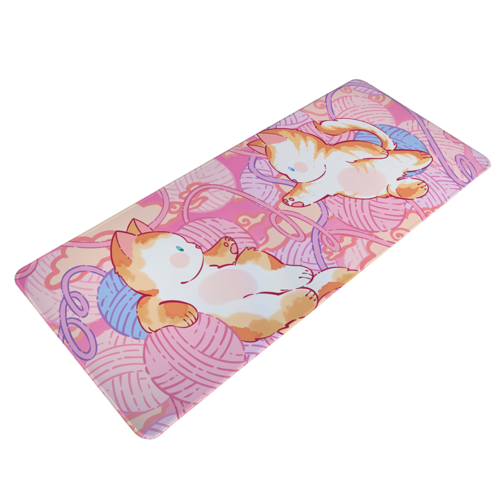 Коврик для мыши 78см Gamekover сотворение котика